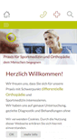 Mobile Screenshot of osteopathie.qimoto.de
